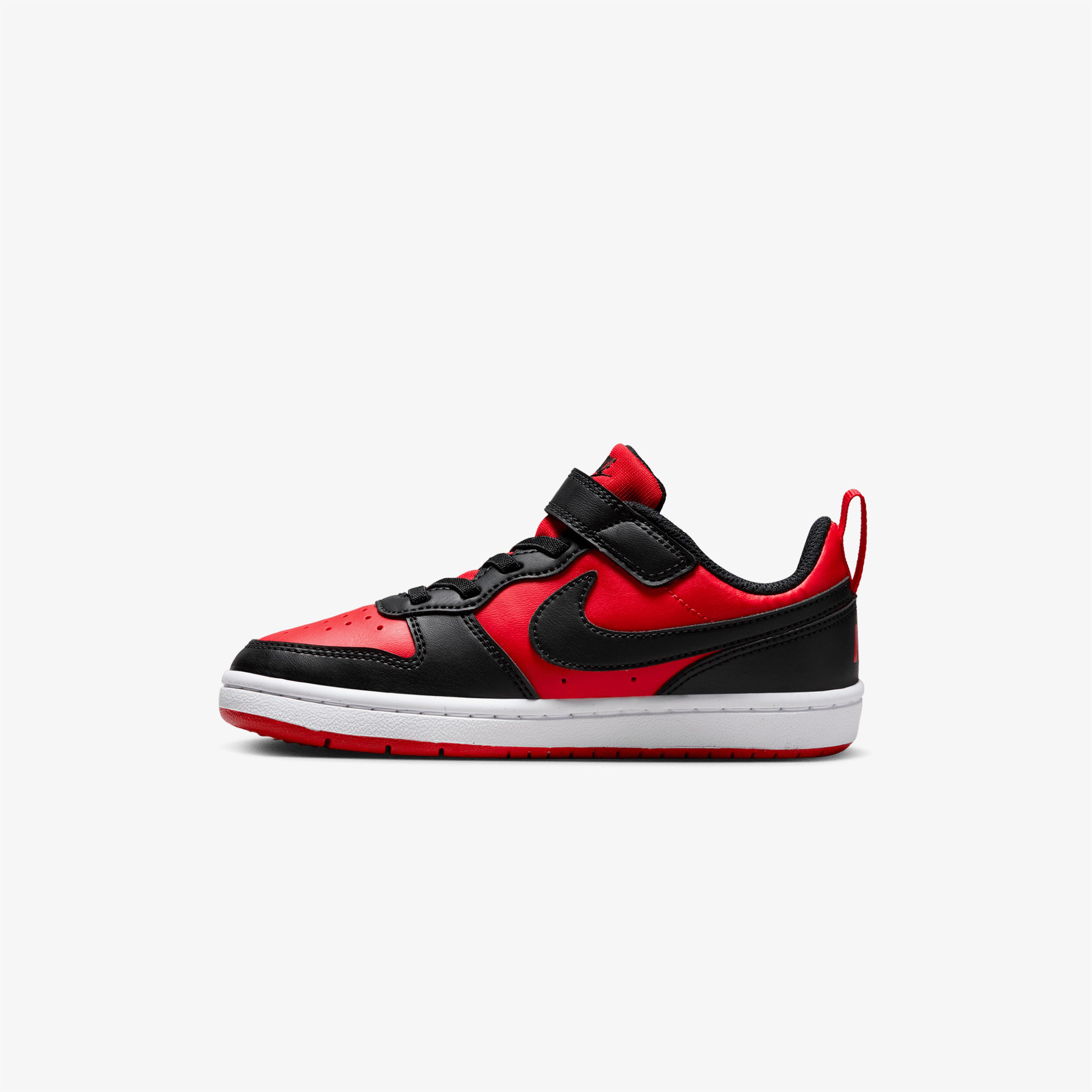 Nike Court Borough Low Recraft Çocuk Kırmızı Sneaker