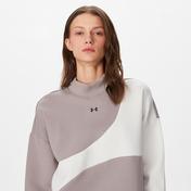 Under Armour Unstoppable Fleece Knit Kadın Gri Sweatshirt
