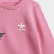 adidas Originals Crew Set Bebek Pembe Eşofman Takımı