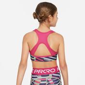 Nike Swoosh Reversible Sports Çocuk Kırmızı Koşu  Bra