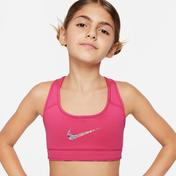 Nike Swoosh Reversible Sports Çocuk Kırmızı Koşu  Bra