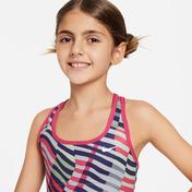 Nike Swoosh Reversible Sports Çocuk Kırmızı Koşu  Bra
