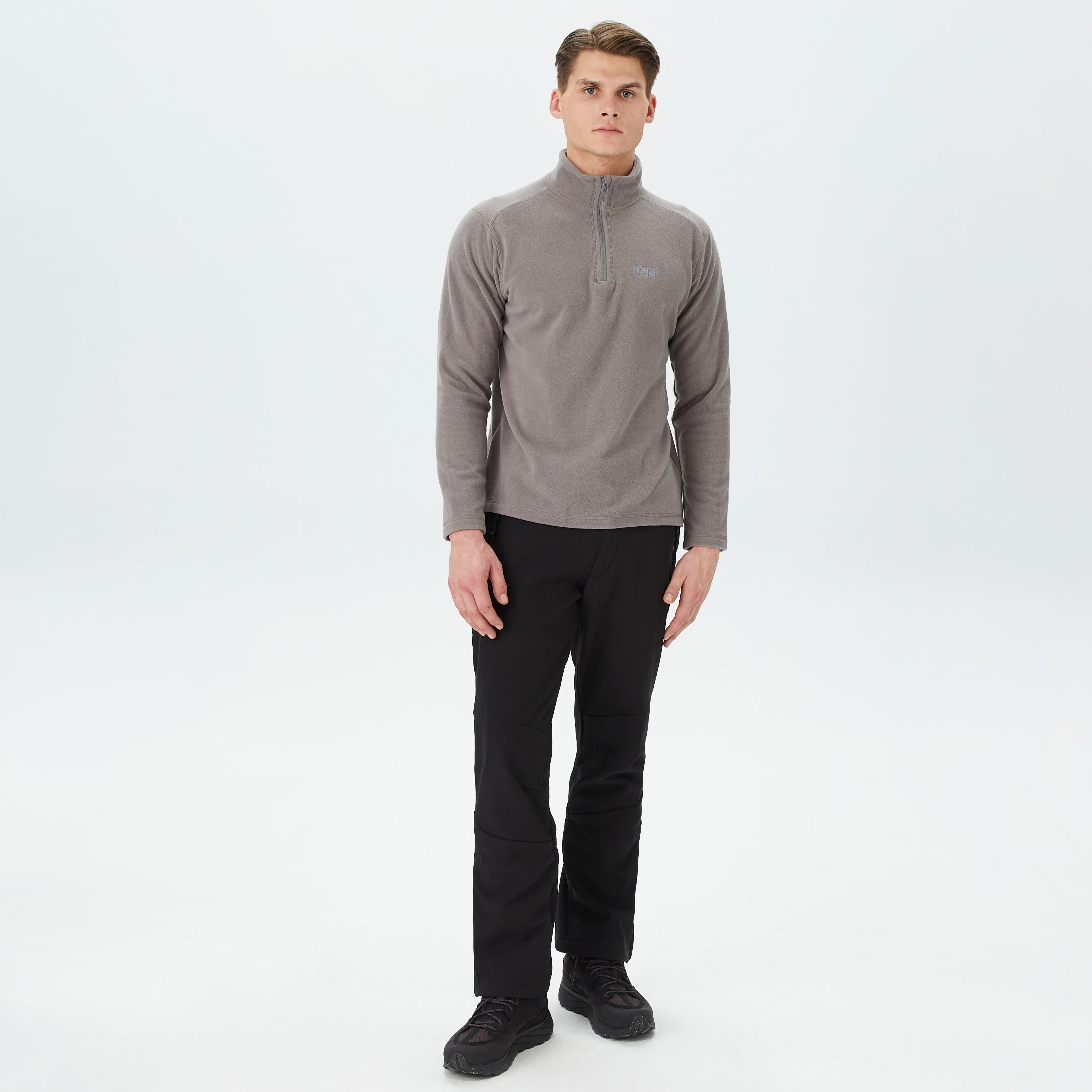 Helly Hansen Mount Polar Fleece Erkek Kahverengi Sweatshirt
