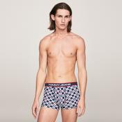 Tommy Jeans 3'lü WB Trunk Print Erkek Siyah Boxer