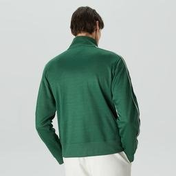 Lacoste Regular Fit Fermuarlı Erkek Yeşil Sweatshirt