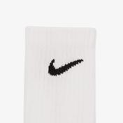 Nike Everyday Crew 3lü Erkek Beyaz Çorap