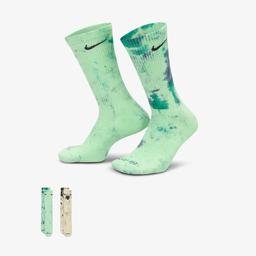 Nike Dri-FIT Everyday Plus Sportswear Color Splash Yastıklamalı Crew Unisex Renkli Çorap