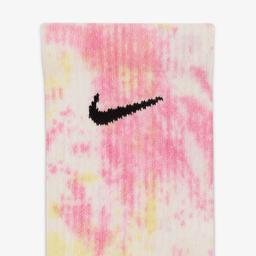 Nike Dri-FIT Everyday Plus Sportswear Color Splash Yastıklamalı Crew Unisex Renkli Çorap