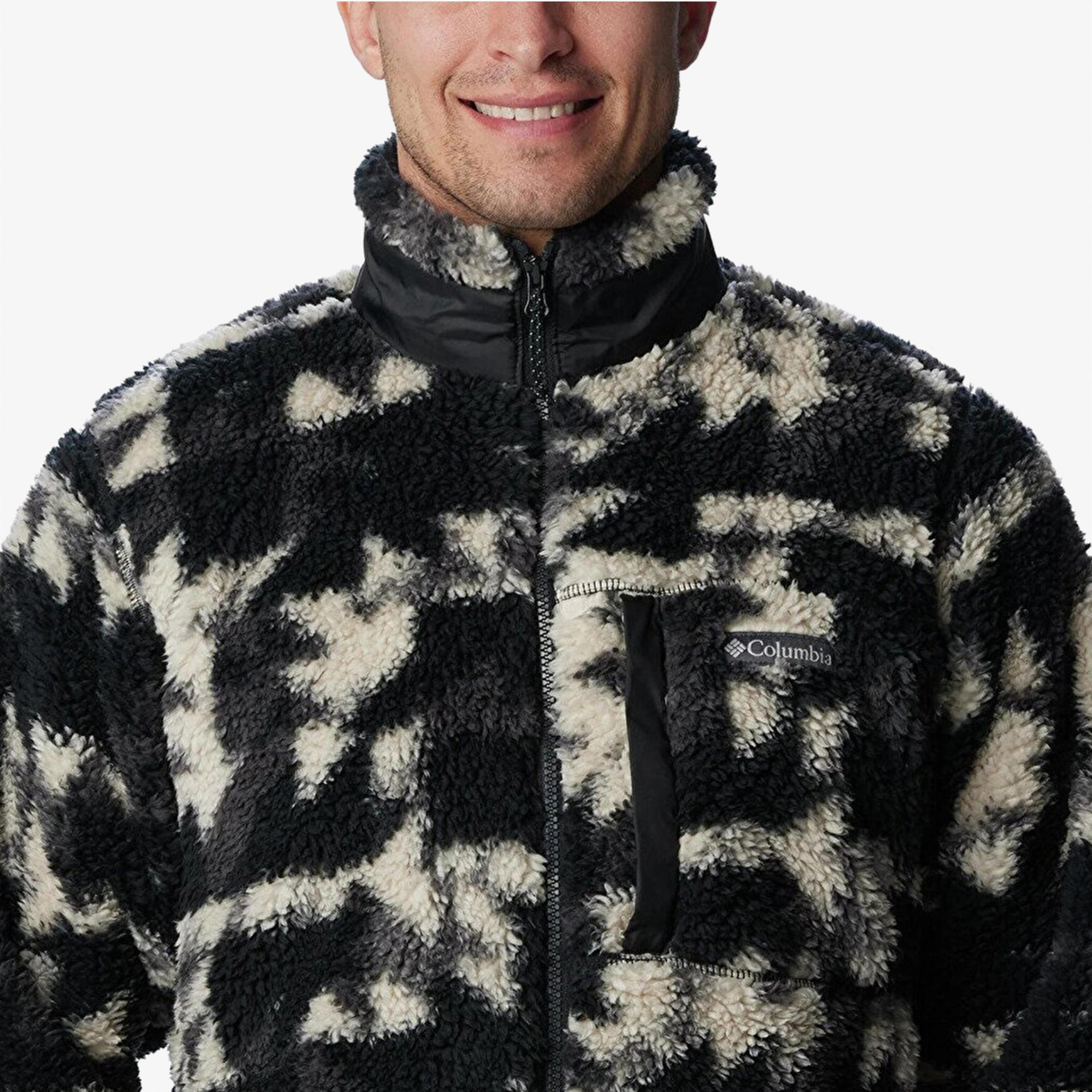 Columbia Winter Pass Print Erkek Siyah Mont