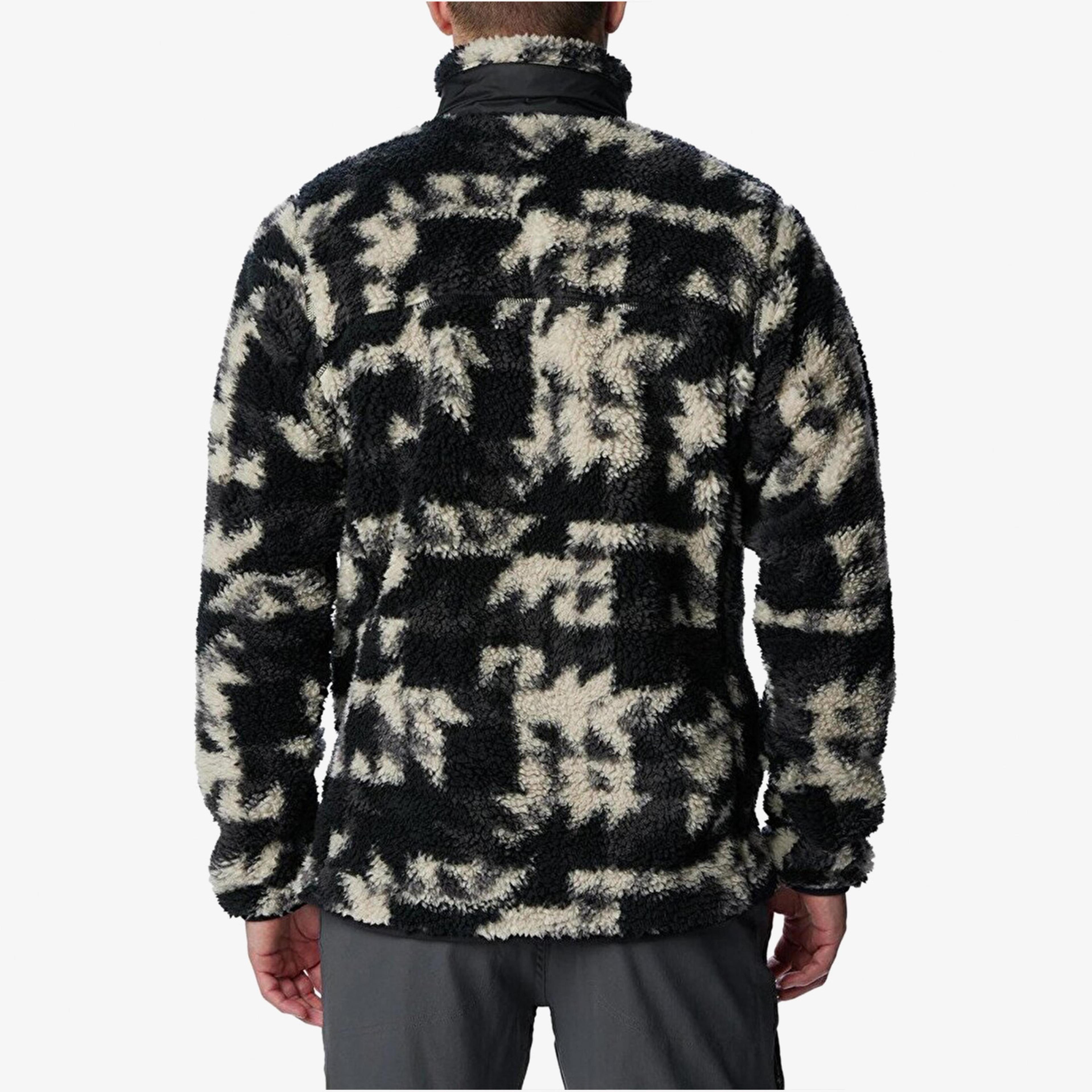 Columbia Winter Pass Print Erkek Siyah Mont