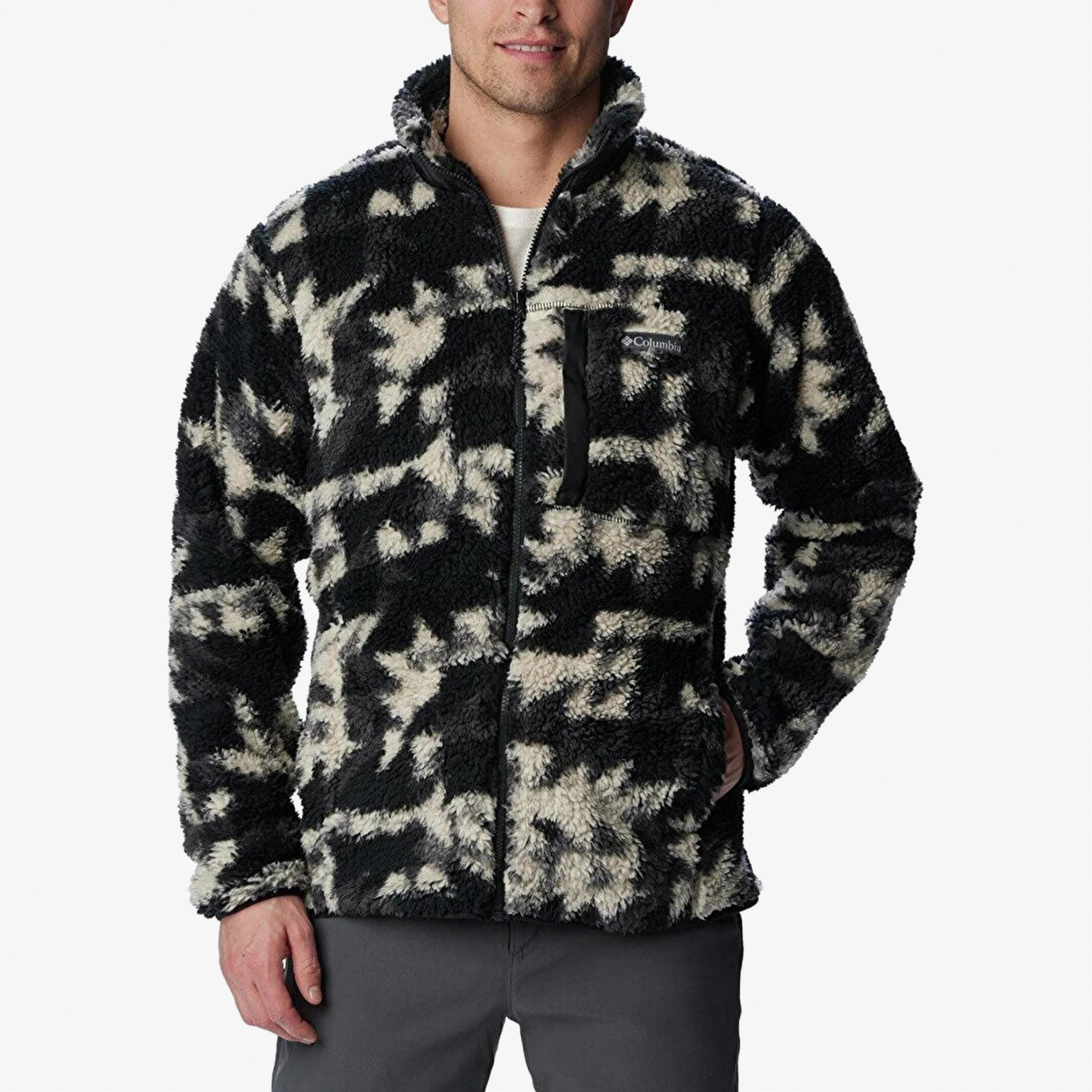 Columbia Winter Pass Print Erkek Siyah Mont