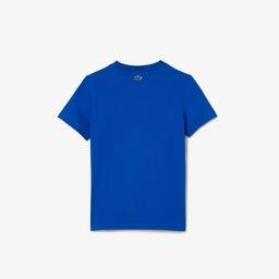 Lacoste Çocuk Bisiklet Yaka Mavi T-Shirt