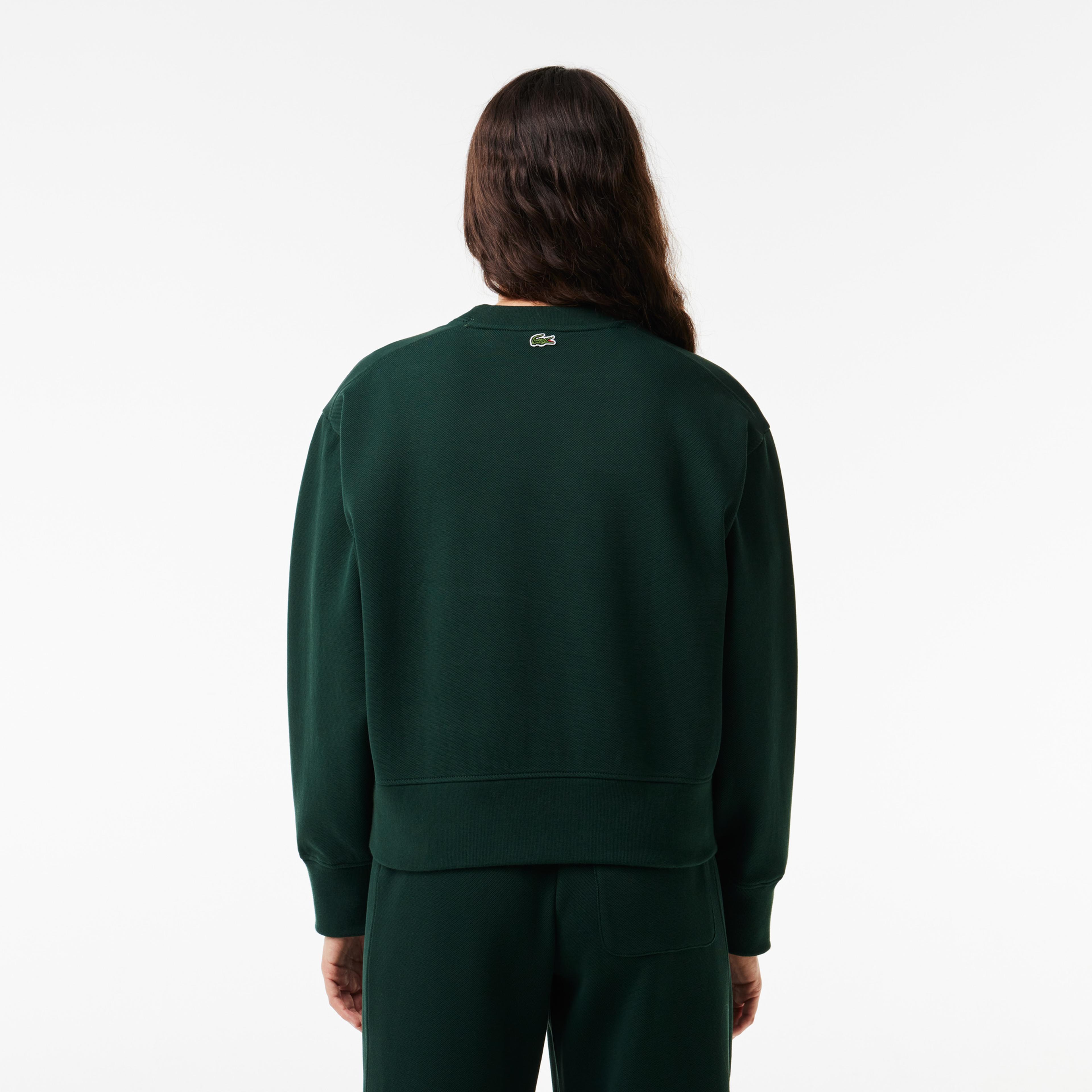 Lacoste Classic Kadın Siyah Sweatshirt