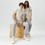 New Era Essential Script Stone Unisex Krem T-Shirt