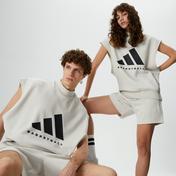 adidas One Basketball Unisex Bej T-Shirt