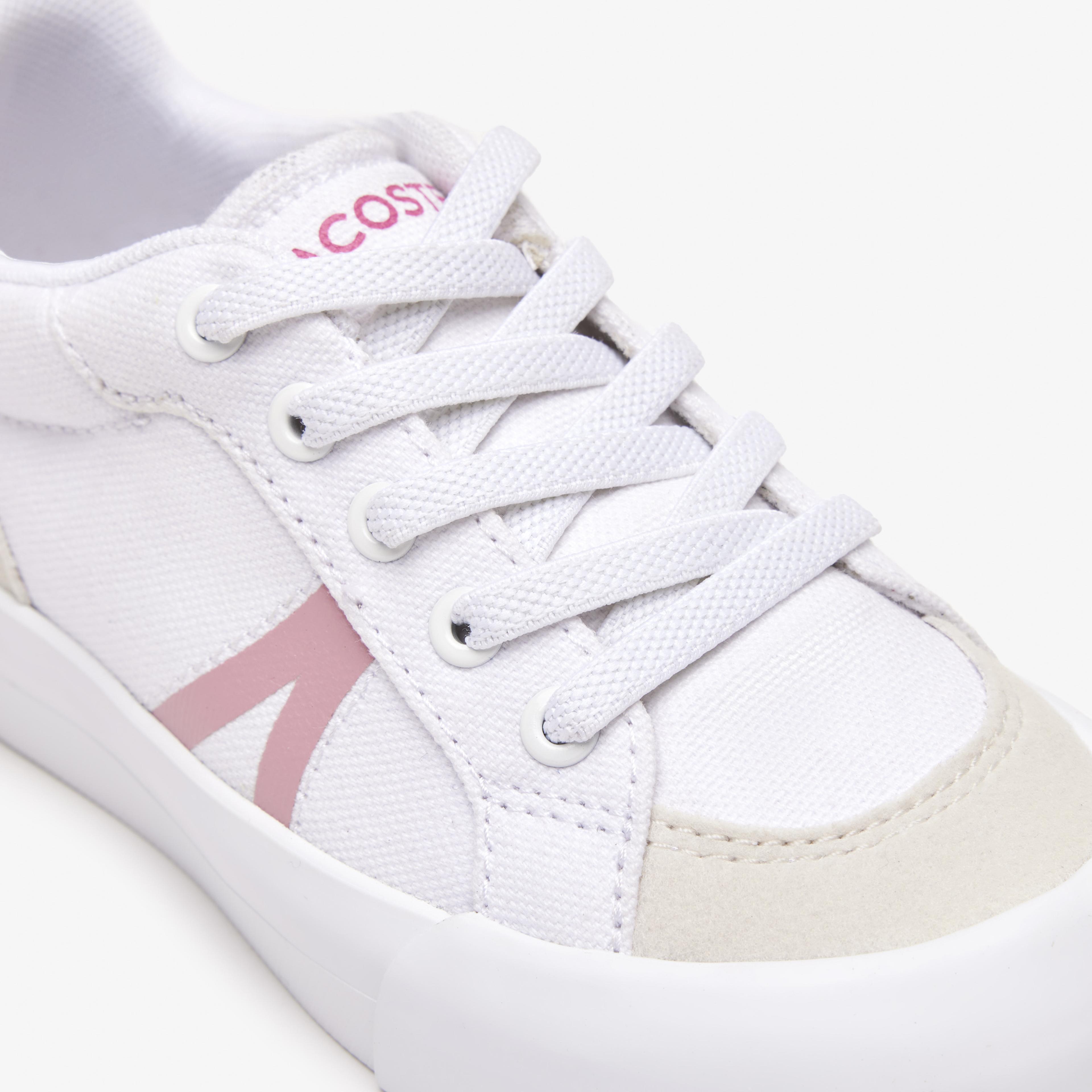 Lacoste L004 Çocuk Beyaz Sneaker
