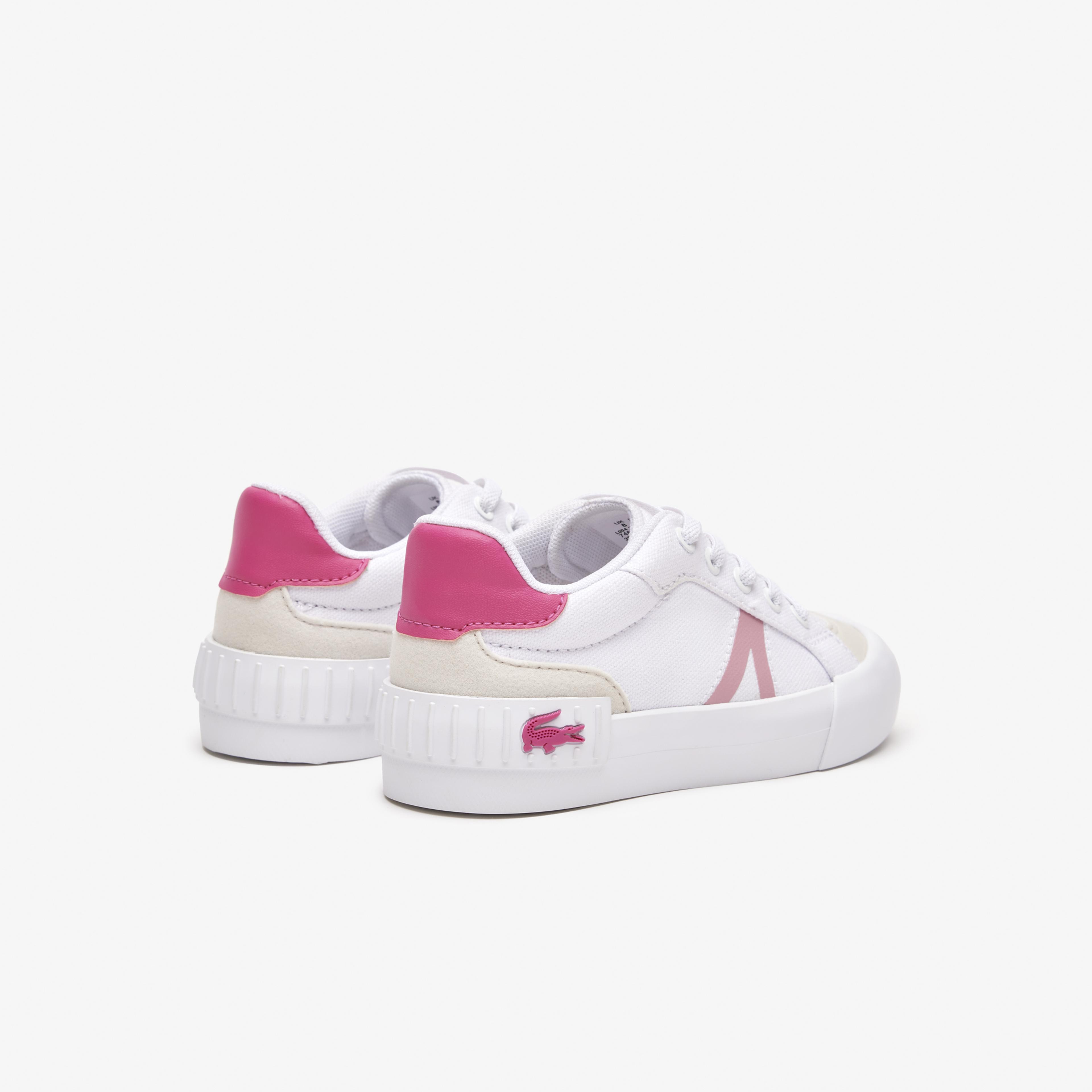 Lacoste L004 Çocuk Beyaz Sneaker