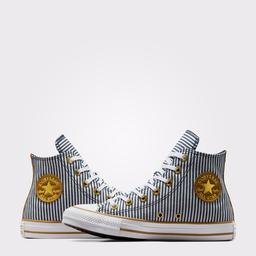 Converse Chuck Taylor All Star Herringbone Stripe Kadın Mavi Sneaker