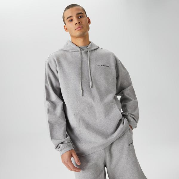 Les Benjamins Core Unisex Gri Hoodie