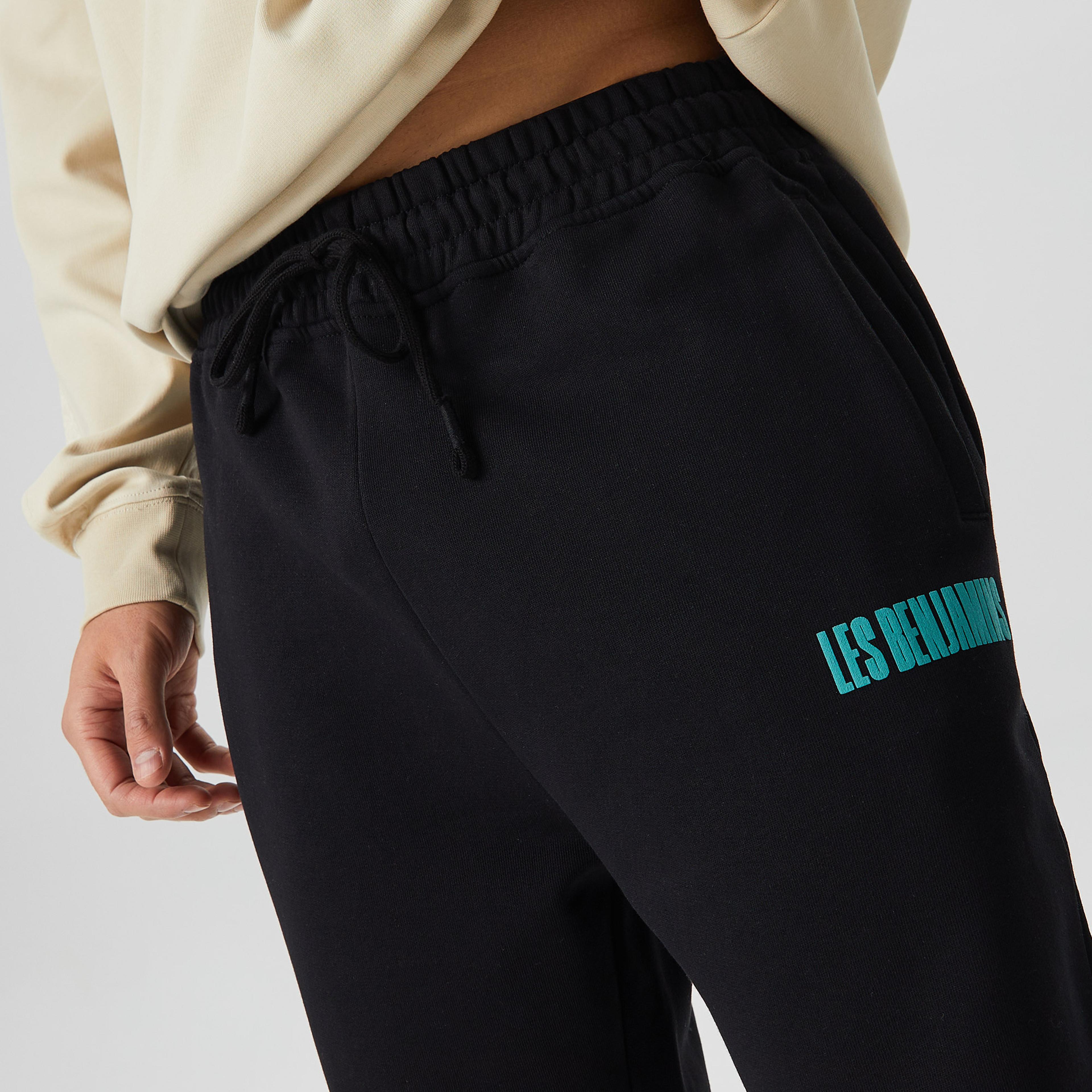 Les Benjamins Exclusives Erkek Siyah Eşofman Altı