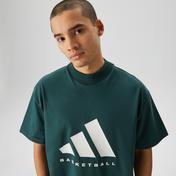 adidas One Basketball Unisex Yeşil T-Shirt