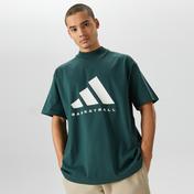 adidas One Basketball Unisex Yeşil T-Shirt