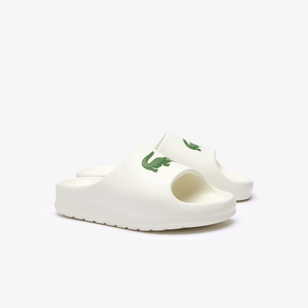 Lacoste Serve Slide 2.0 Kadın Beyaz Terlik_1