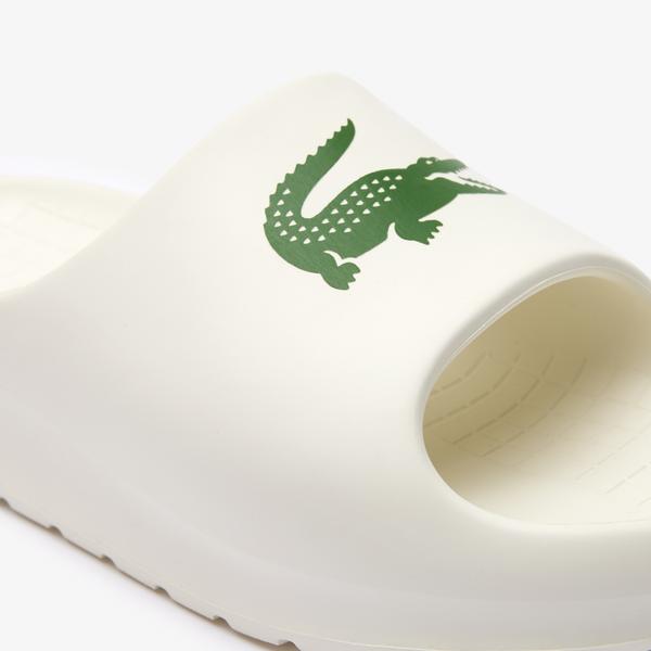 Lacoste Serve Slide 2.0 Kadın Beyaz Terlik_5