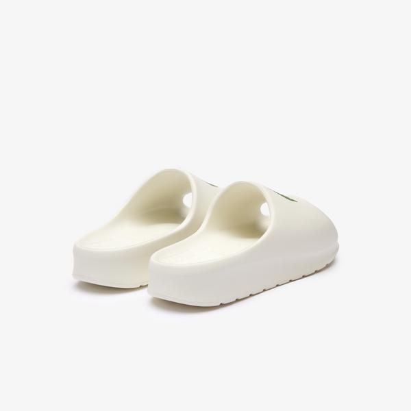 Lacoste Serve Slide 2.0 Kadın Beyaz Terlik_2