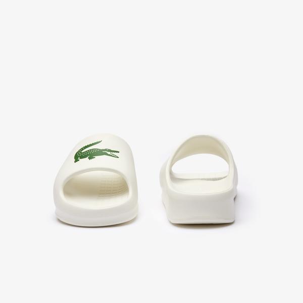 Lacoste Serve Slide 2.0 Kadın Beyaz Terlik_4