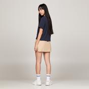 Tommy Jeans Rainbow Flag Kadın Mavi T-Shirt