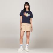 Tommy Jeans Rainbow Flag Kadın Mavi T-Shirt