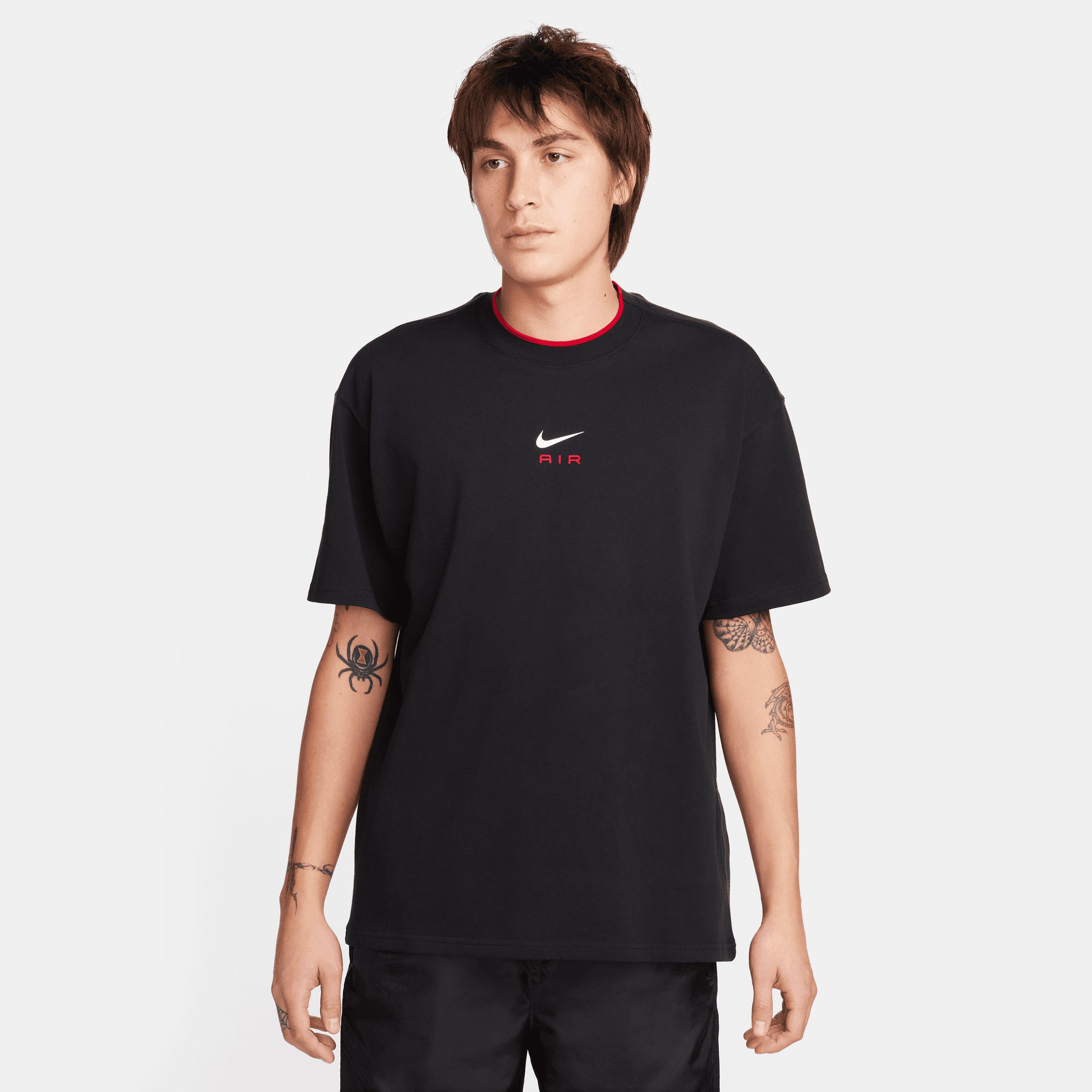 Nike Air Sportswear Erkek Siyah T-Shirt