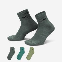 Nike Everyday Plus Training Cushion Ankle 3lü Erkek Renkli Çorap