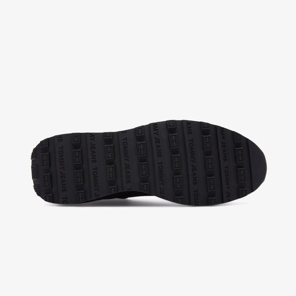 Tommy Jeans Technical Runner Erkek Siyah Sneaker_5