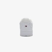 Tommy Hilfiger Basket Core Leaer Ess Erkek Beyaz Sneaker