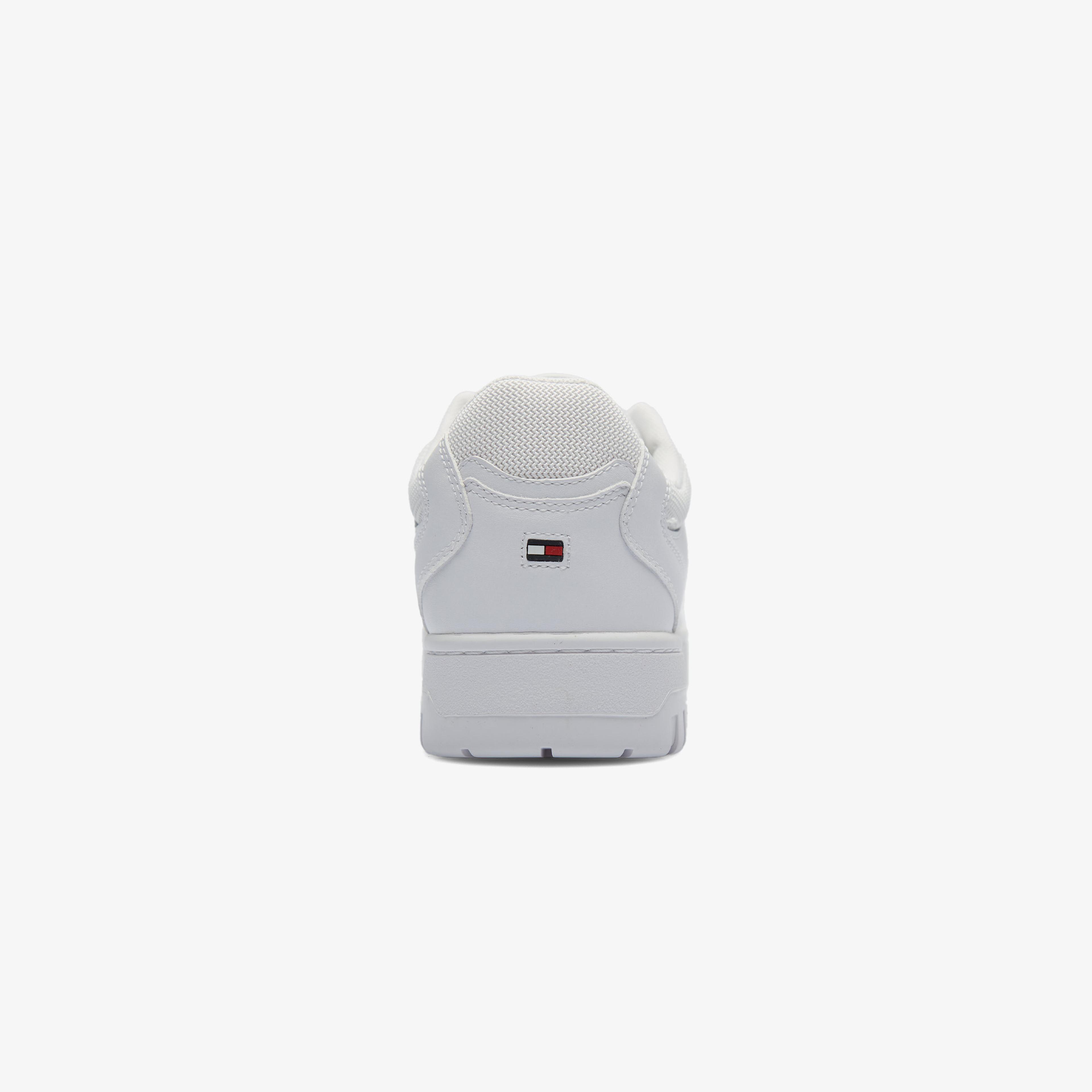 Tommy Hilfiger Basket Core Leaer Ess Erkek Beyaz Sneaker