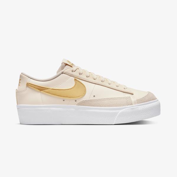 Nike Blazer Low Platform Kadın Krem Spor Ayakkabı