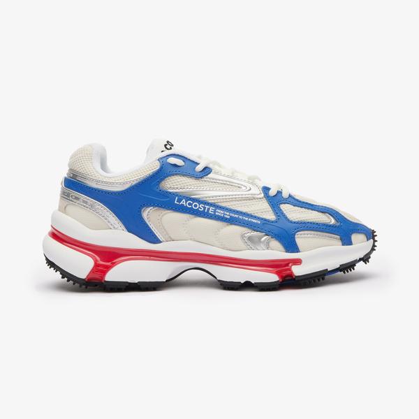 Lacoste SPORT L003 2K24 Erkek Beyaz/Mavi Sneaker