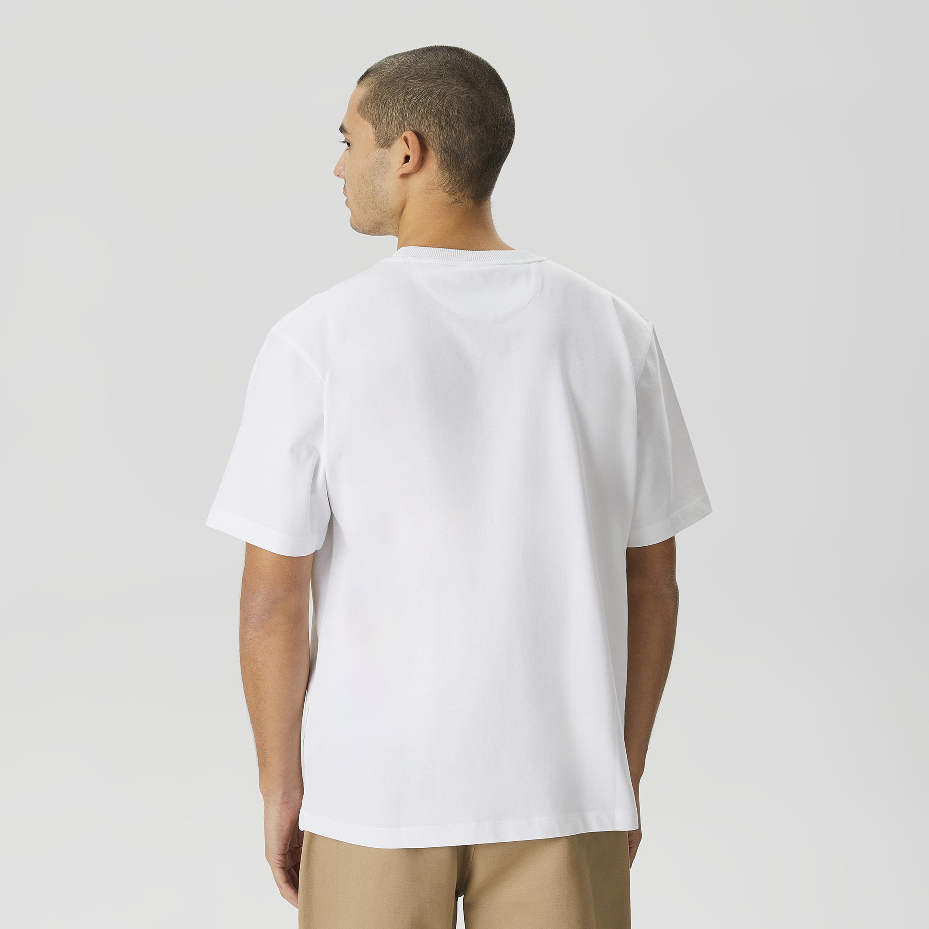 UNITED4 Classic Erkek Beyaz T-Shirt