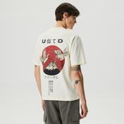 UNITED4 Classic Erkek Beyaz T-Shirt
