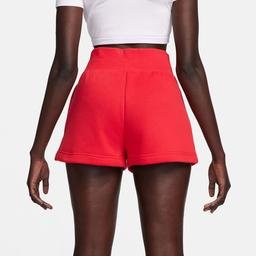 Nike Sportswear Phoenix Fleece Sportswear Kadın Kırmızı/Pembe Şort