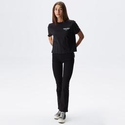 Tommy Jeans Essential Logo 2 + Kadın Siyah T-Shirt