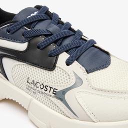 Lacoste L003 Neo Çocuk Krem Sneaker