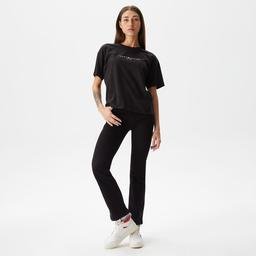 Tommy Hilfiger Essential Mini Relaxed Kadın Siyah T-Shirt