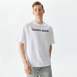 Tommy Jeans Bold Classics Erkek Beyaz T-Shirt