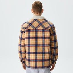 Karl Kani Woven Retro Heavy Flannel Shirt Jacket Erkek Renkli Ceket