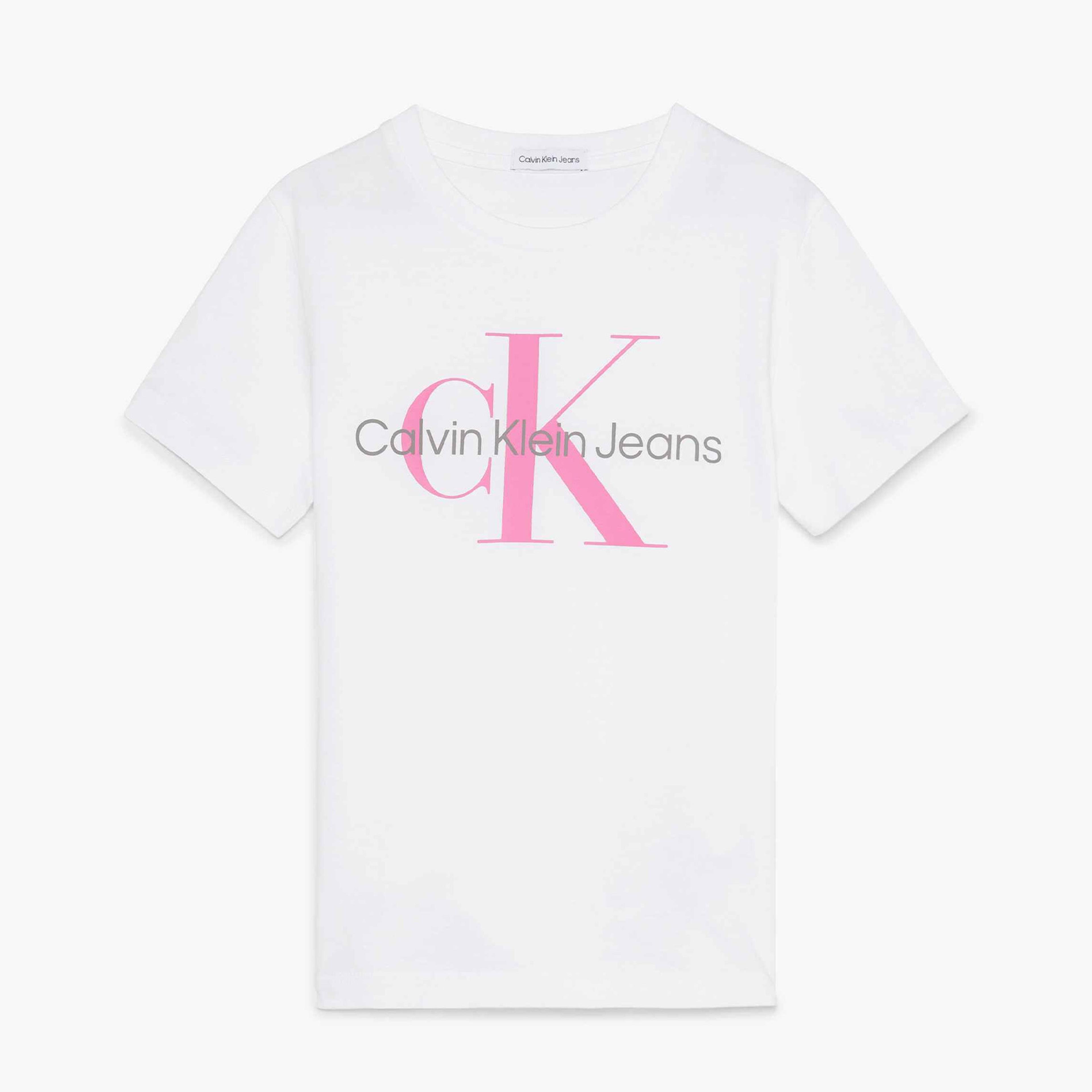 Calvin Klein Jeans Çocuk Beyaz T-Shirt
