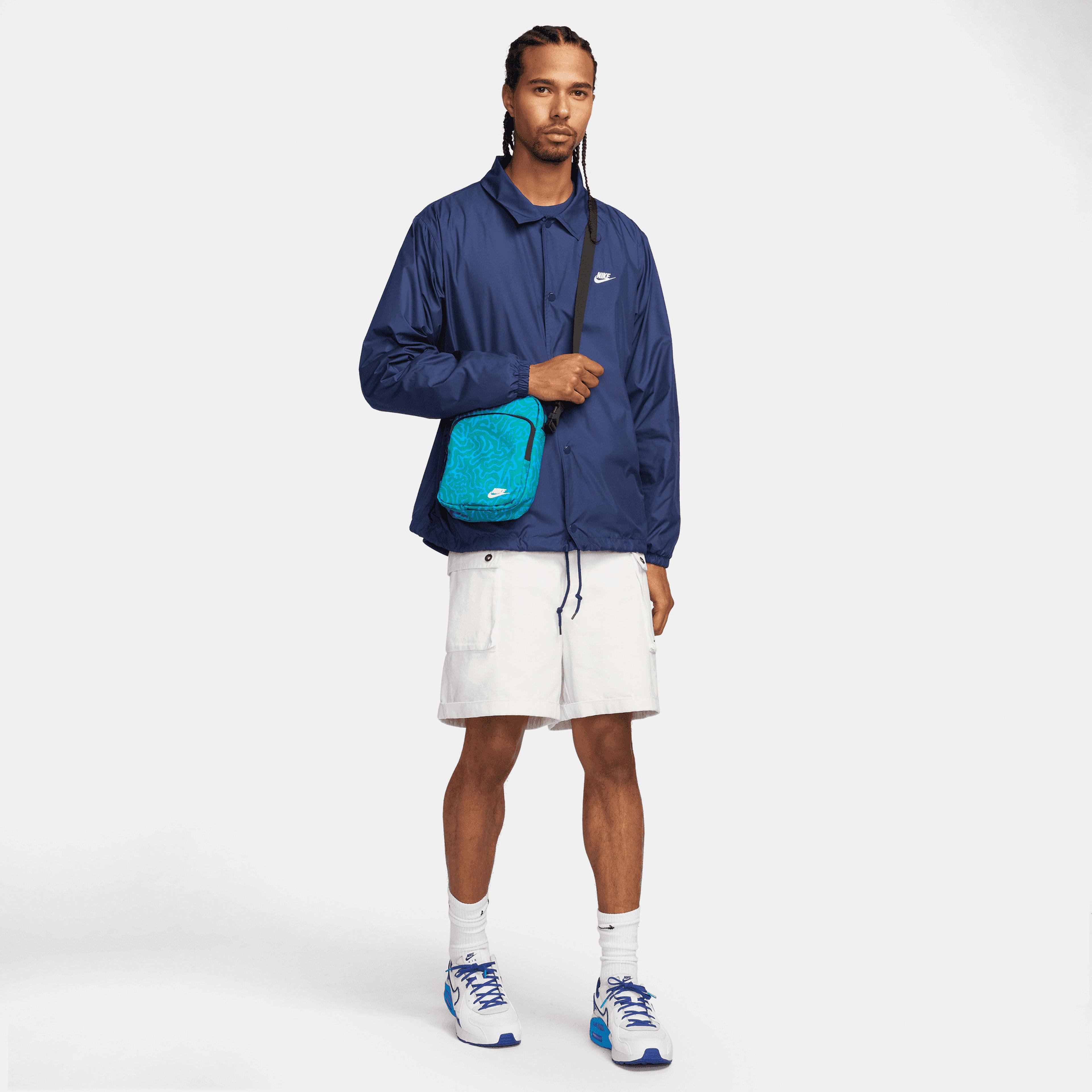 Nike Heritage Sportswear (4 L) Unisex Mavi Omuz Çantası