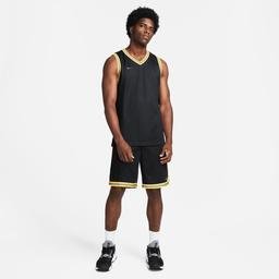 Nike Dri-FIT 25 cm Basketbol Erkek Siyah Şort